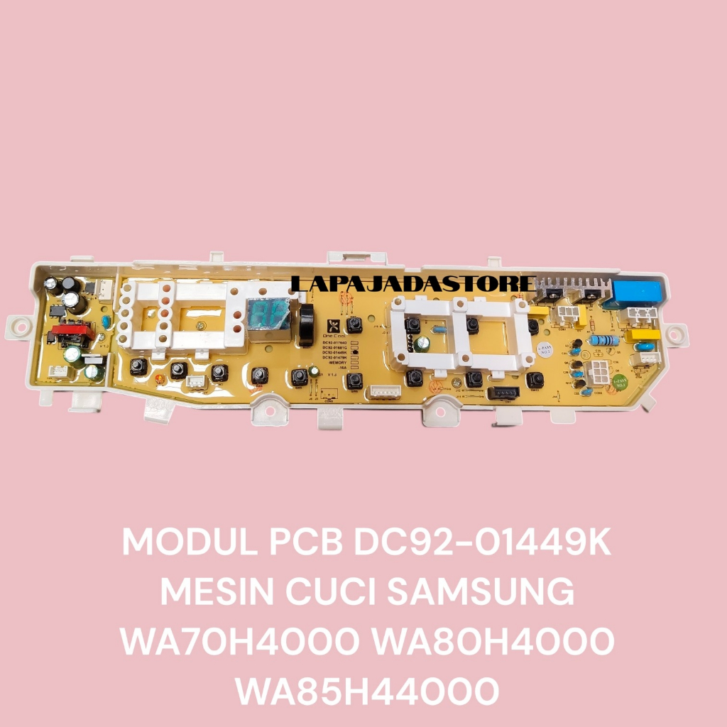 MODUL MESIN CUCI SAMSUNG 01449K WA70H4000/ PCB MODUL MESIN CUCI SAMSUNG WA80H4000 WA85H4400/ MODUL M