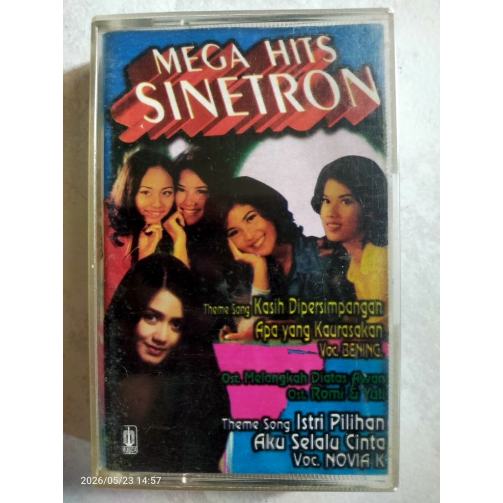 kaset pita jadul MEGA HITS SINETRON