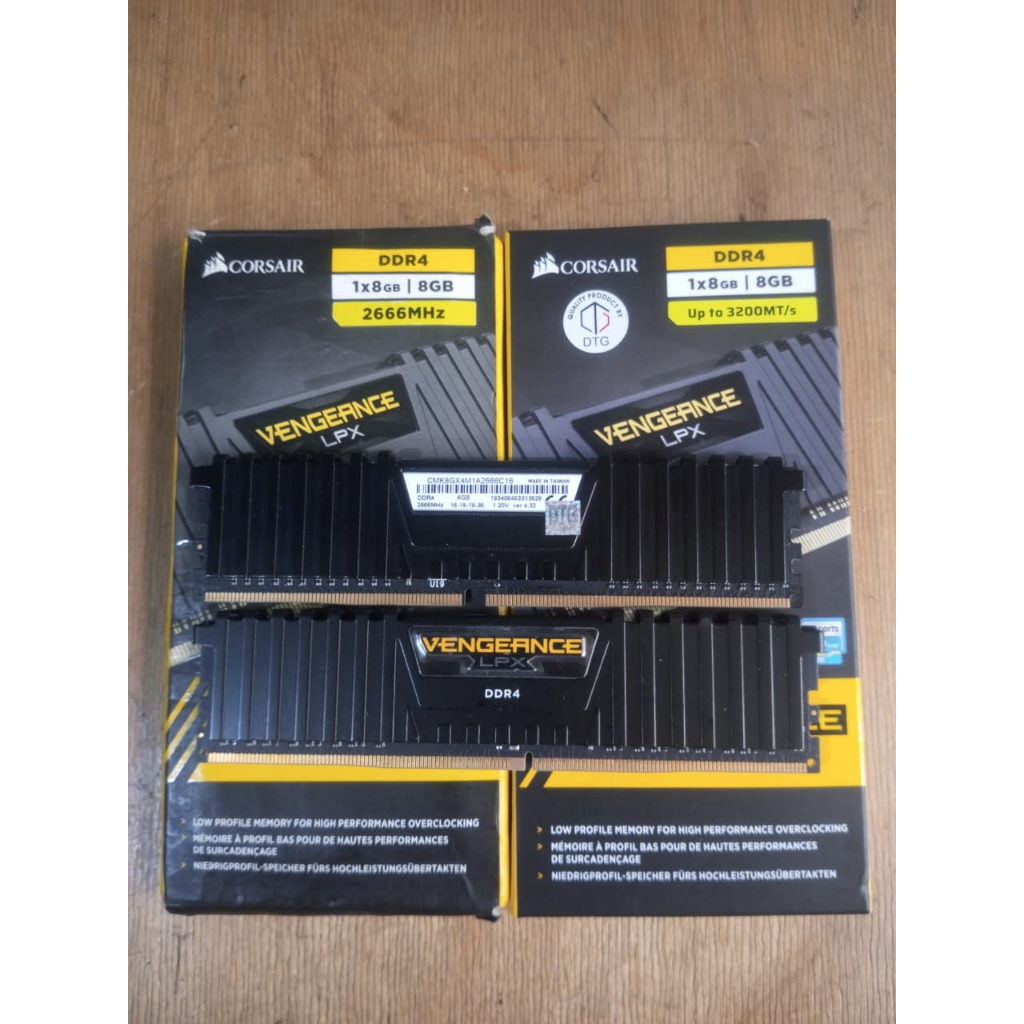 Corsair Vegeance LPX 8GB DDR4 LONGDIM 2666MHz