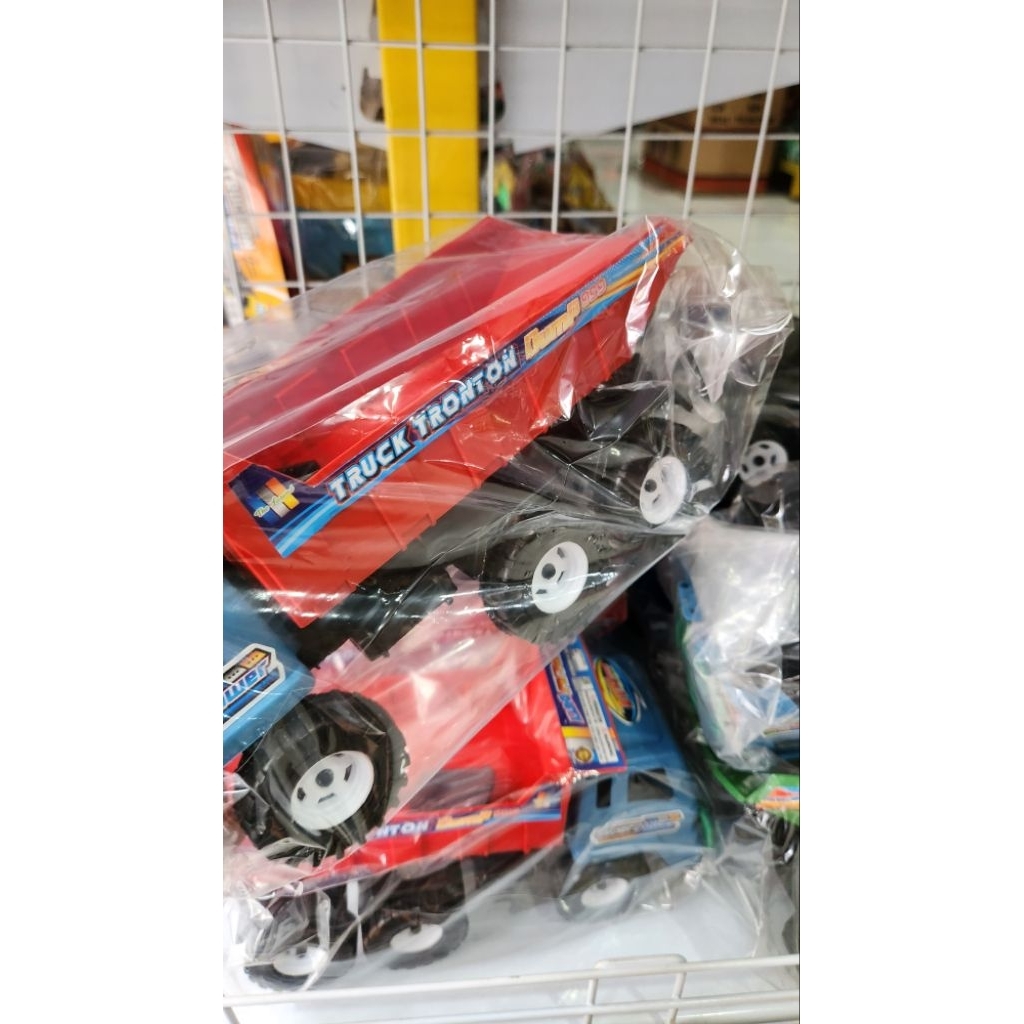 MAINAN DUMP TRUK TTD NEW | TTD N - TTD NEW | MAINAN ANAK MOBIL TRUK TRONTON JOMPLANG DUMP TTD999