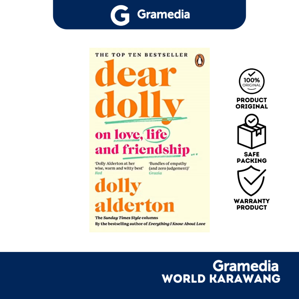 Gramedia Karawang - Buku Self Improvement - Dear Dolly: On Love, Life, and Friendship - Dolly Aldert
