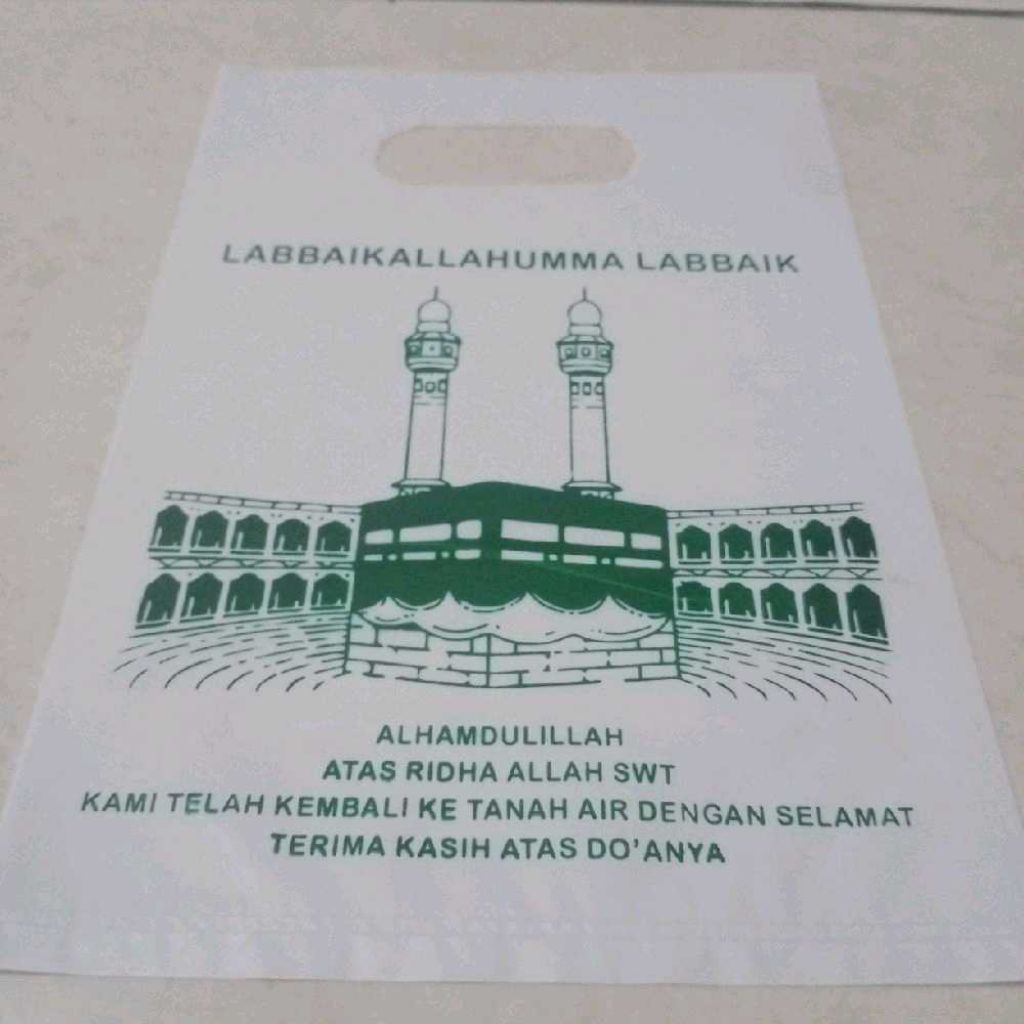 (15x22 isi 50pcs) plastik plong hd oleh oleh haji dan umroh