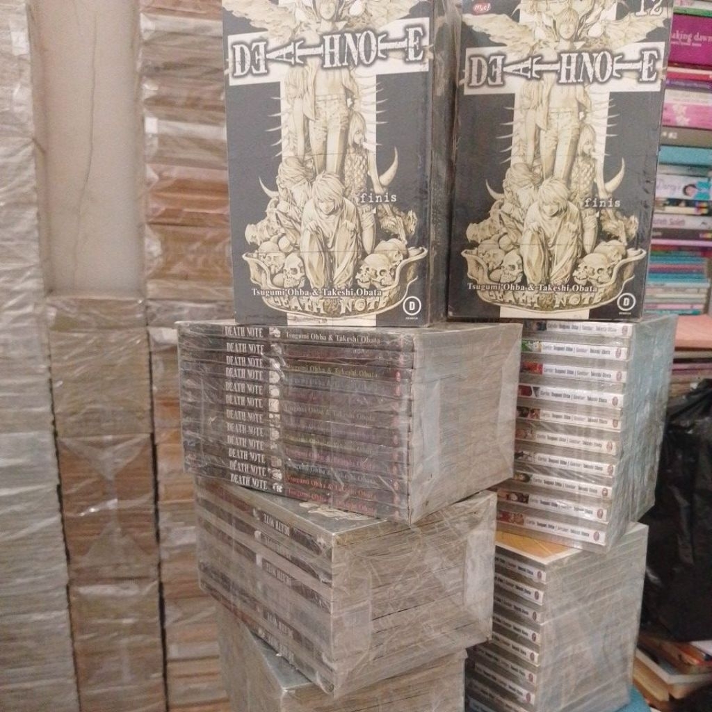 Komik Manga Death Note vol 1-12 - Tsugumi Ohba & Takeshi Obata