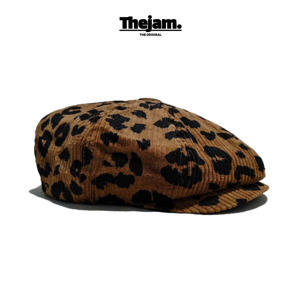 Thejam. Newsboy cap corduroy Tigers