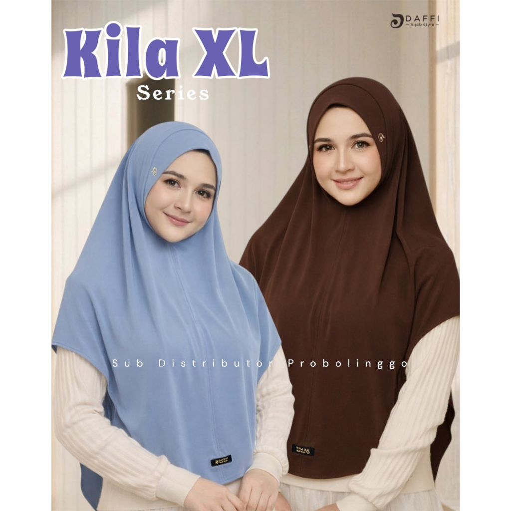 DAFFI HIJAB - KILA XL DAFFI HIJAB INSTAN