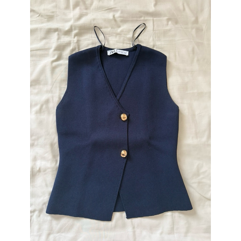 Zara Vest Knit Preloved