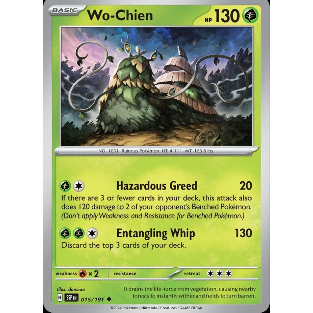 Tcg Pokemon Wo-Chien SSP