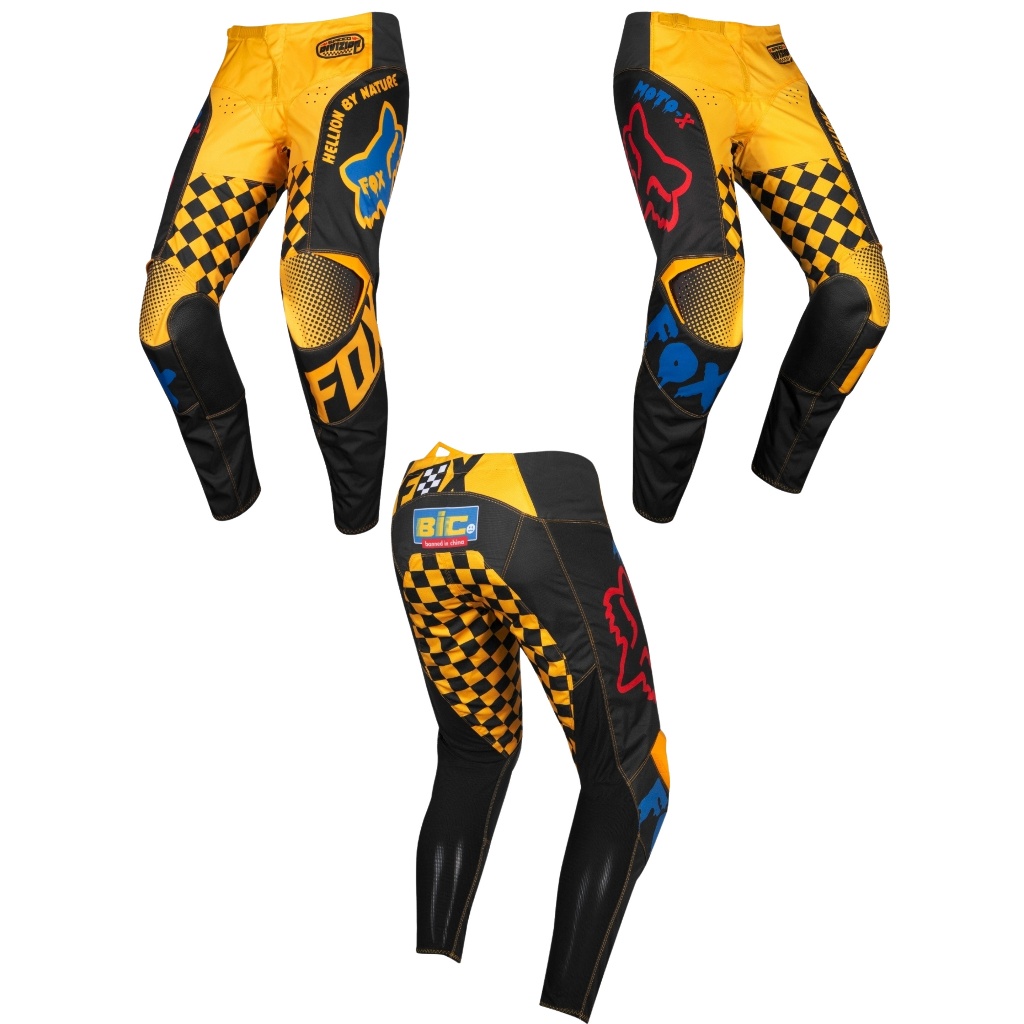 FOX Racing 180 Czar Yellow Pant Celana Motocross Trail Dewasa Original
