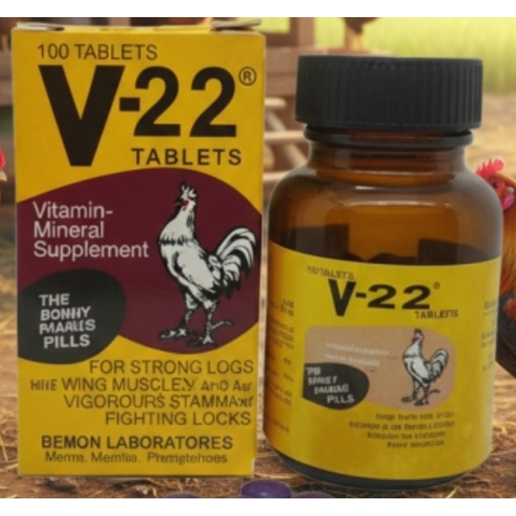 V-22 Suplemen Ayam tajian/Bangkok V22 Original BEMON
