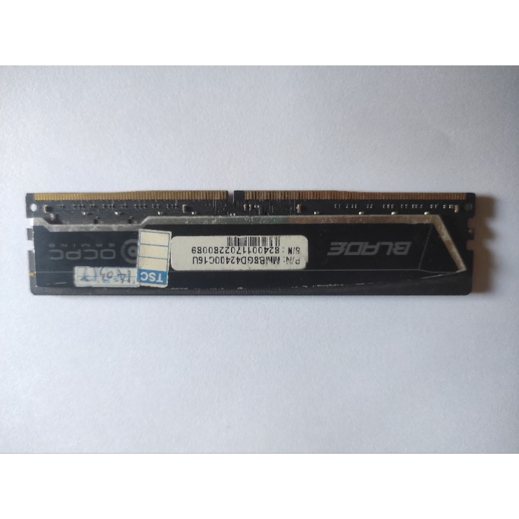 RAM LONGDIM 8GB ddr4 RUSAK