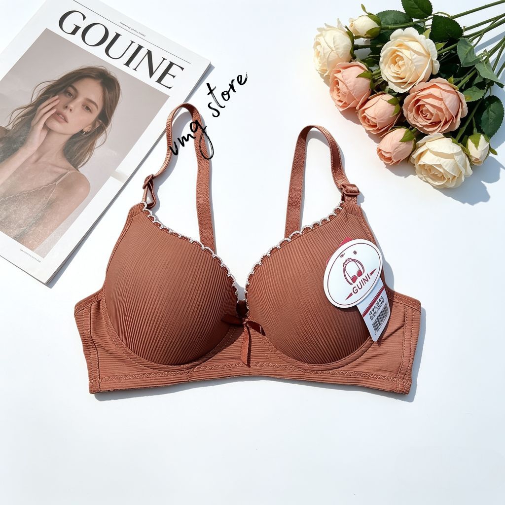 Bra 556 Bra kawat cup A kancing 2 ukuran 34.36.38.40