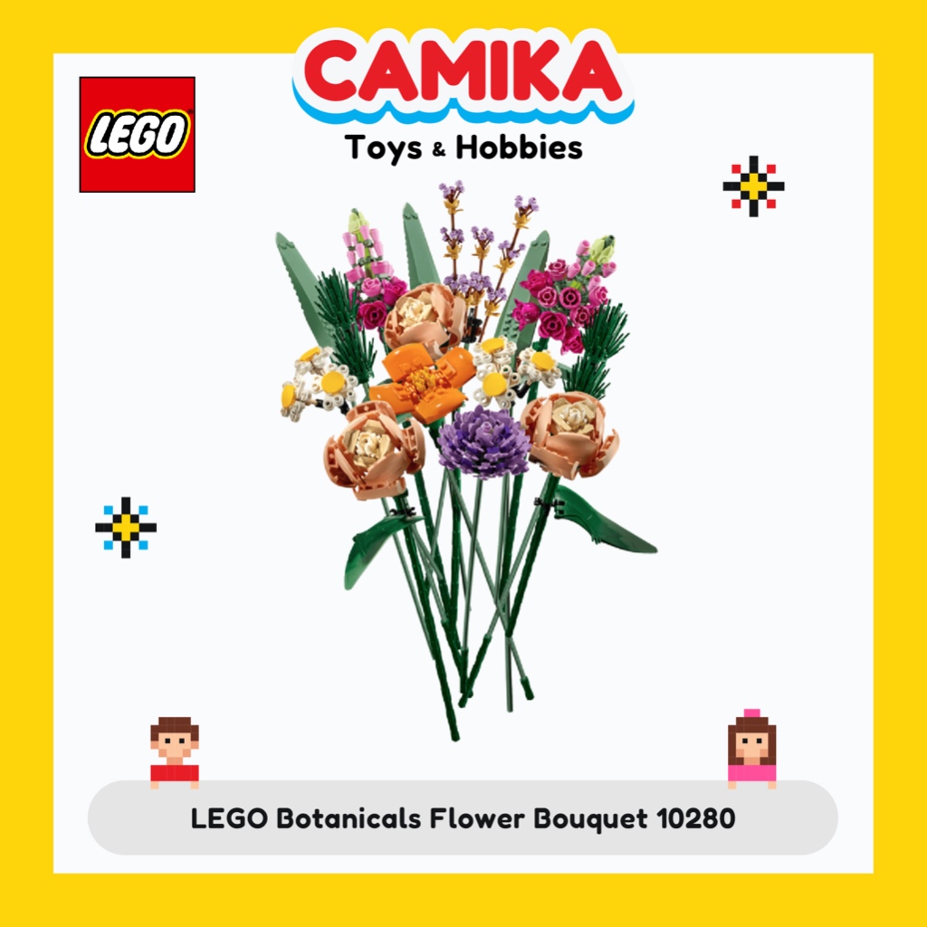 LEGO Botanicals 10280 Flower Bouquet - 756 pcs #10280 - Camika Toys & Hobbies