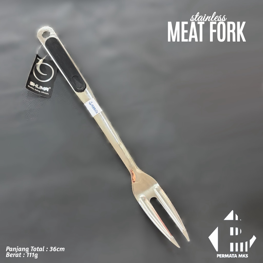 Garpu Besar Daging Shuma / Carving Meat Fork Steak Grill Stanless Steel