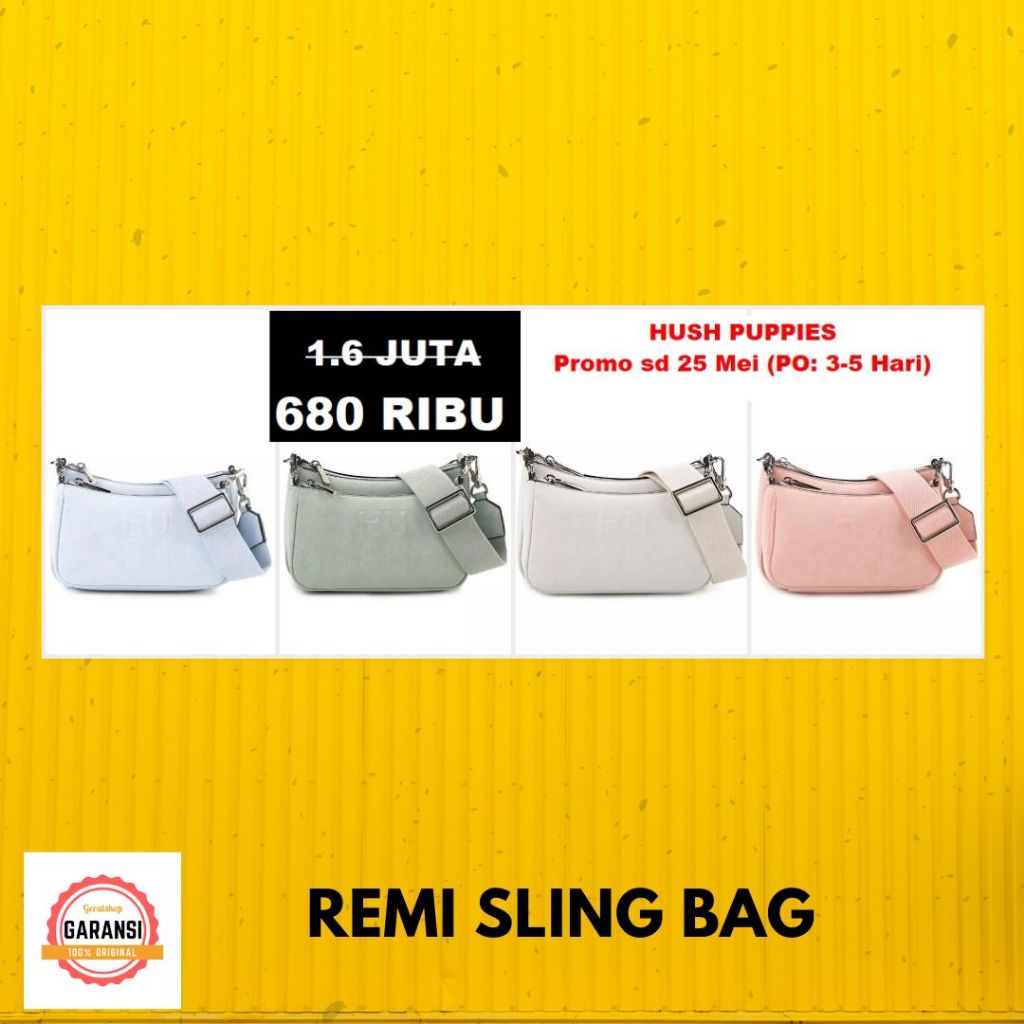 Sling Bag Hush Puppies sale seri TORRY 100% original store