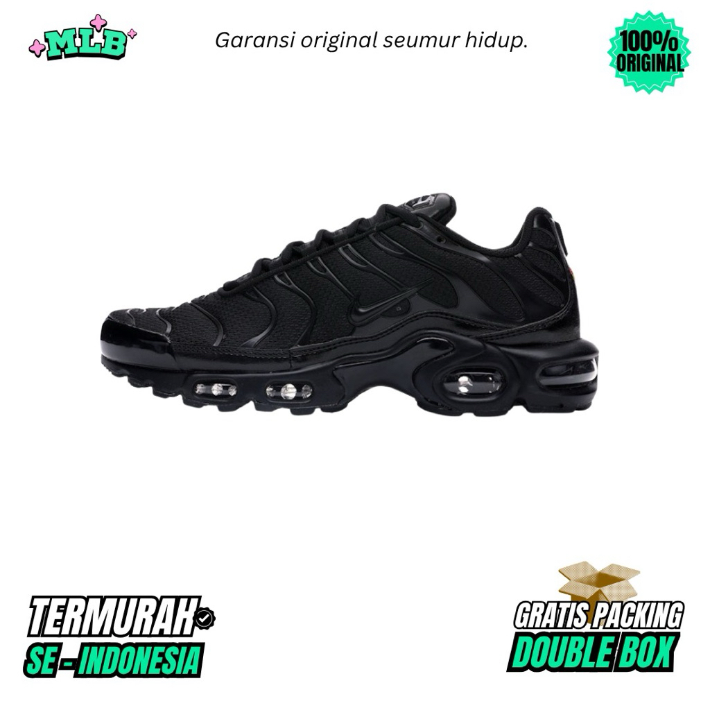 Sepatu Air Max Plus TN All Black