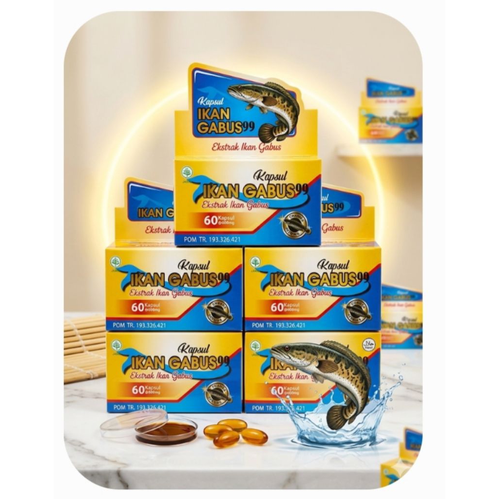 IKAN GABUS 99 GABUMIN kapsul