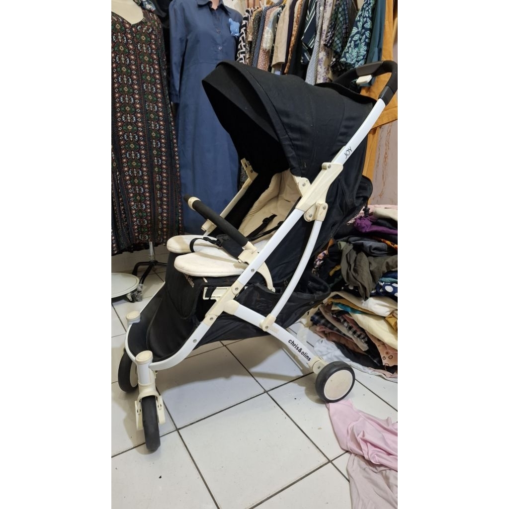 STROLLER KABIN KERETA BAYI CHRIS&OLINS PRELOVED