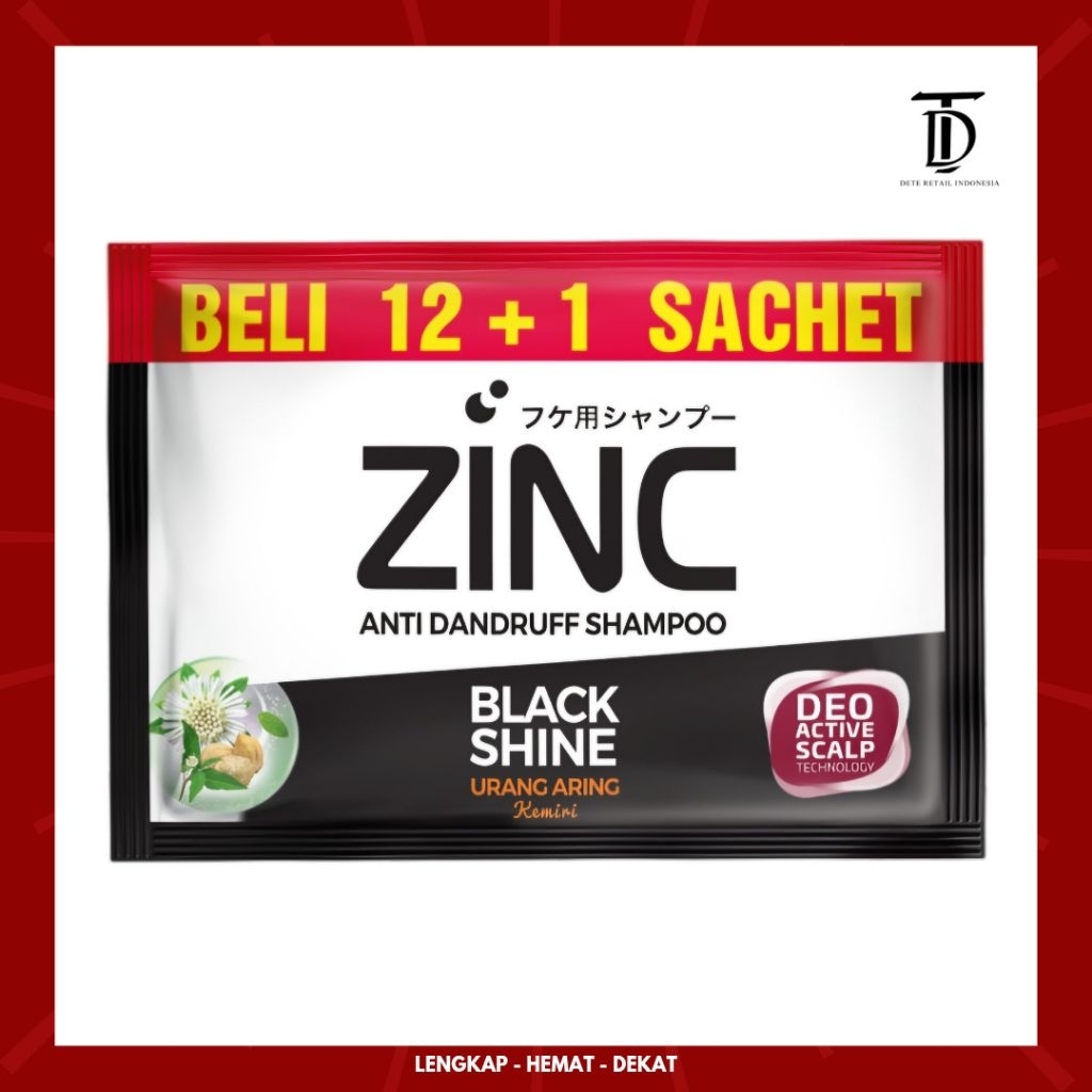 Zinc Shampoo Sachet