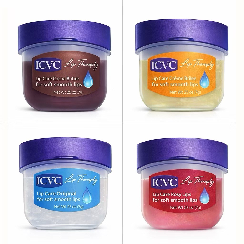 ICVC Lip balm Pemerah Bibir Alami untuk Pria dan Wanita