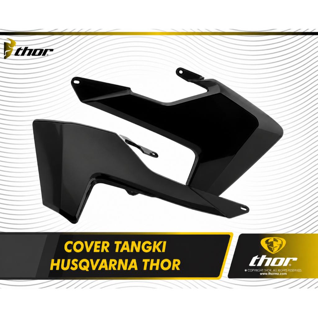 Cover Tangki Husqvarna Thor | Cover Body Tangki Husqvarna Trail Racing | Cover Samping Tangki Husqva