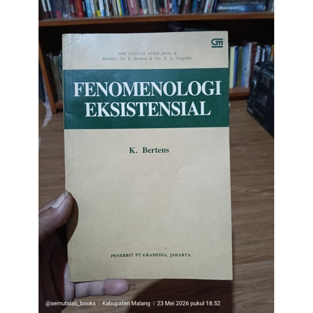 K. Bertens Fenomenologi Eksistensial
