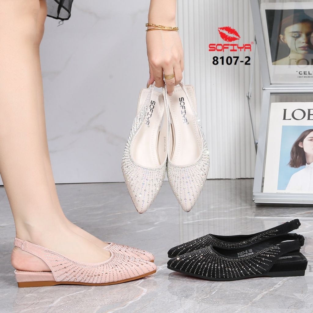 SOFIYA ORI 8107 2 SEPATU FLAT SHOES TALI BELAKANG / SEPATU FLATSHOES / SLINGBACK SLINK BACK