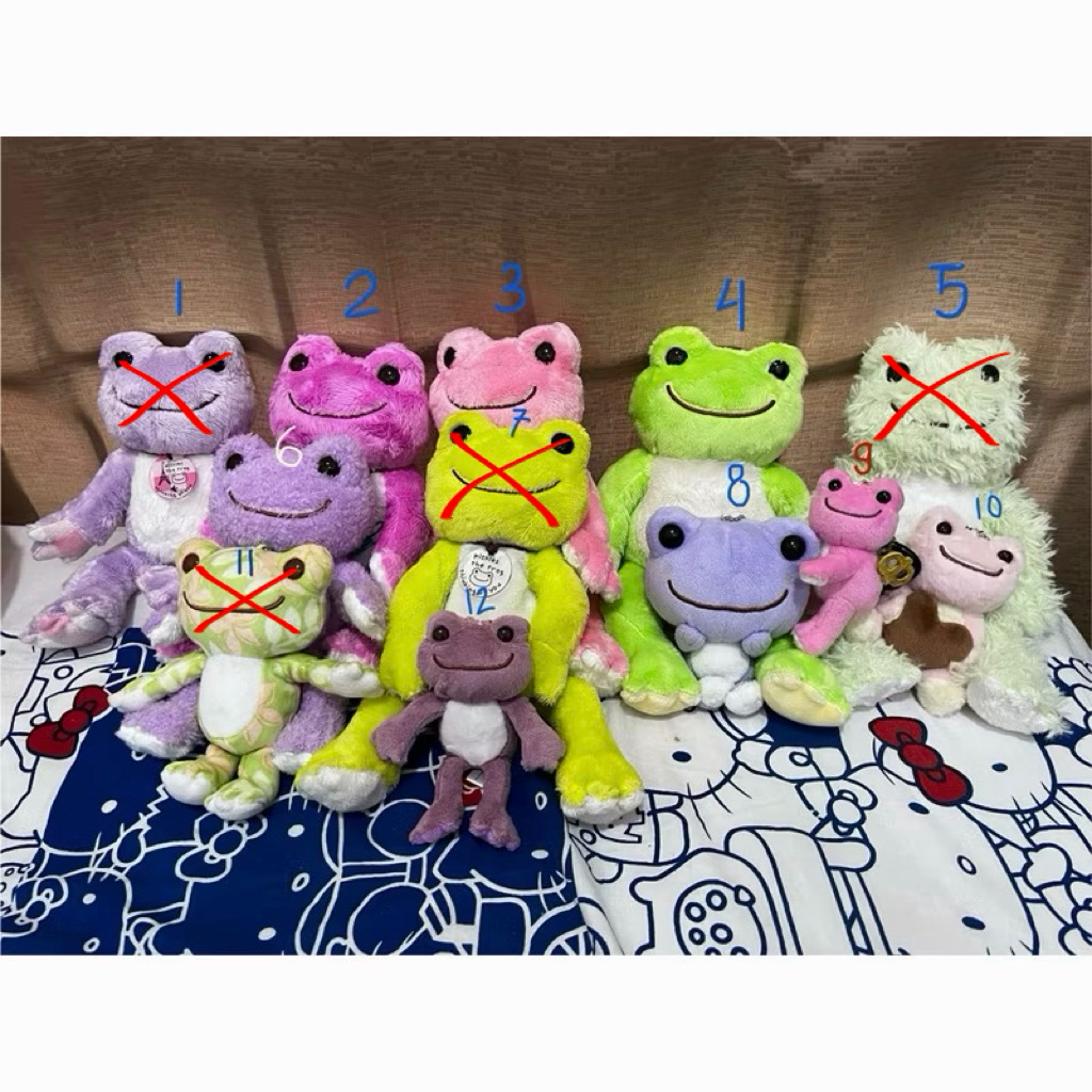 Boneka Pickles The Frog Nakajima Ganci Pickles Si Kodok Gantungan Pickles Katak