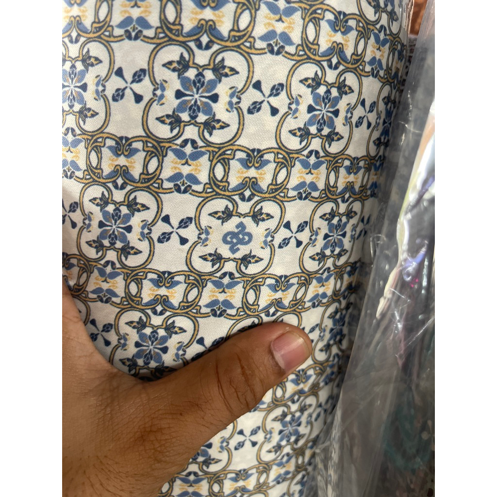 Kain ORI HL - Kain Crepe Ori heaven light | Harga per 0,5M