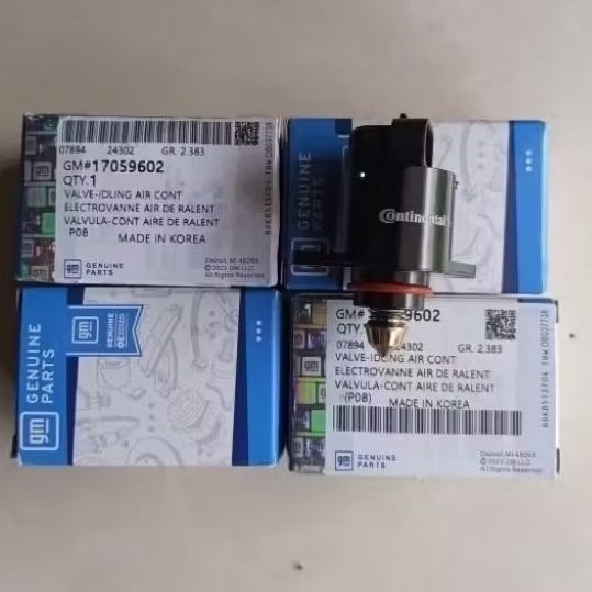 Isc idle speed control idle air valve control Chevrolet aveo,kalos,lova,blazer,tavera