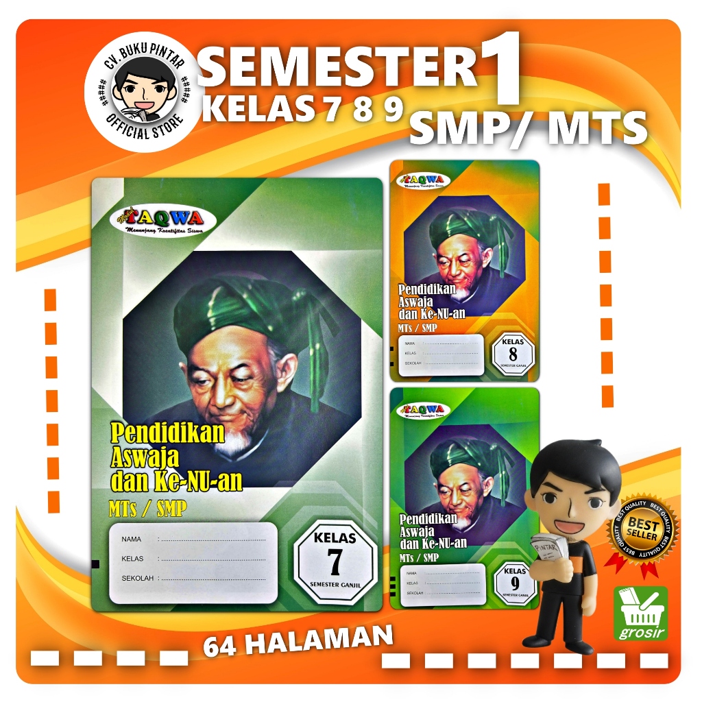 LKS ASWAJA KE-NU-AN SMP/ MTS KELAS 7 8 9 SEMESTER 1 | TAQWA