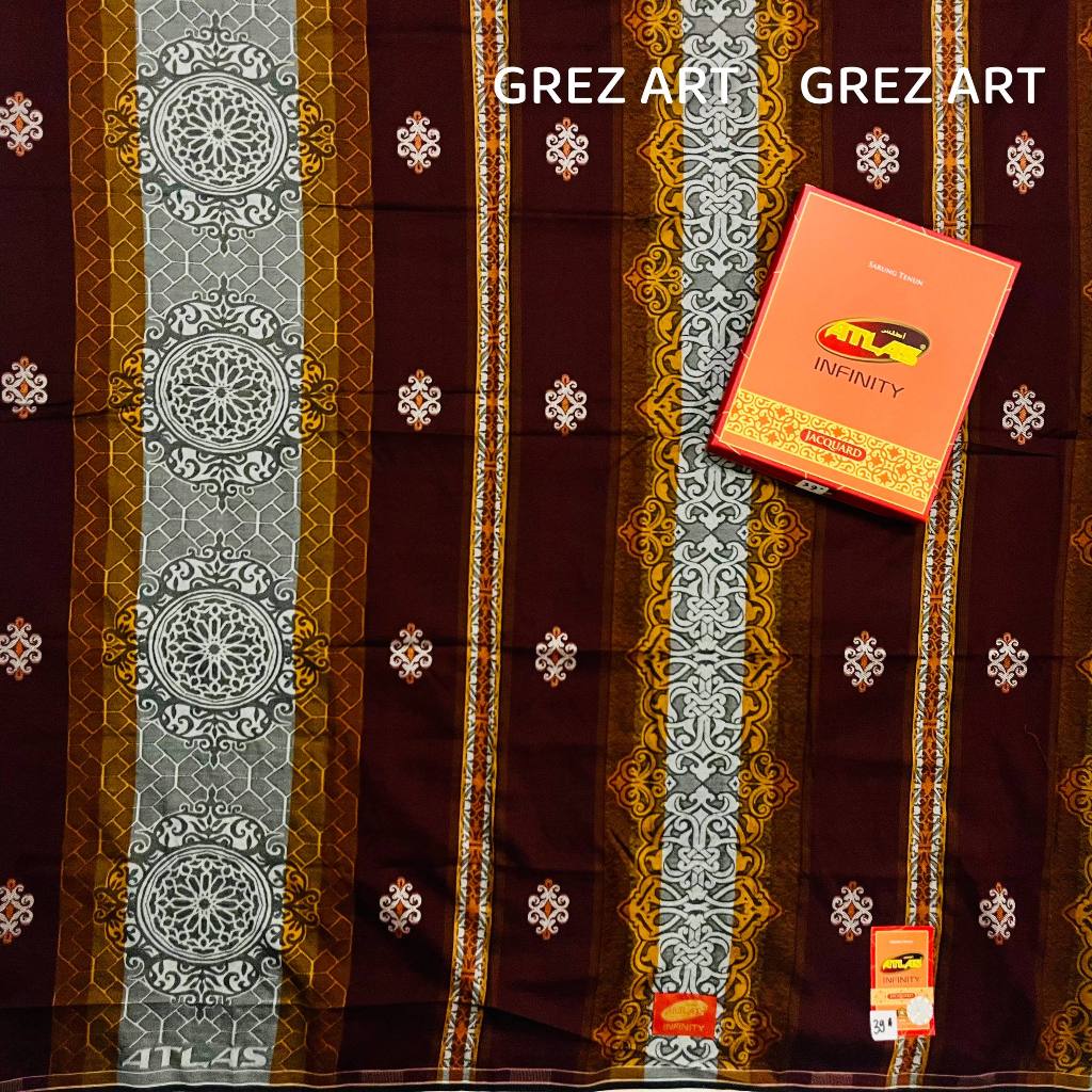 Sarung ATLAS INFTY JACQUARD Songket (full songket) Bisa Seragam