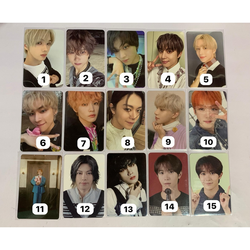 PC OFFICIAL NCT DREAM NCT WISH WAYV NCT 127 & SCOUPS SVT