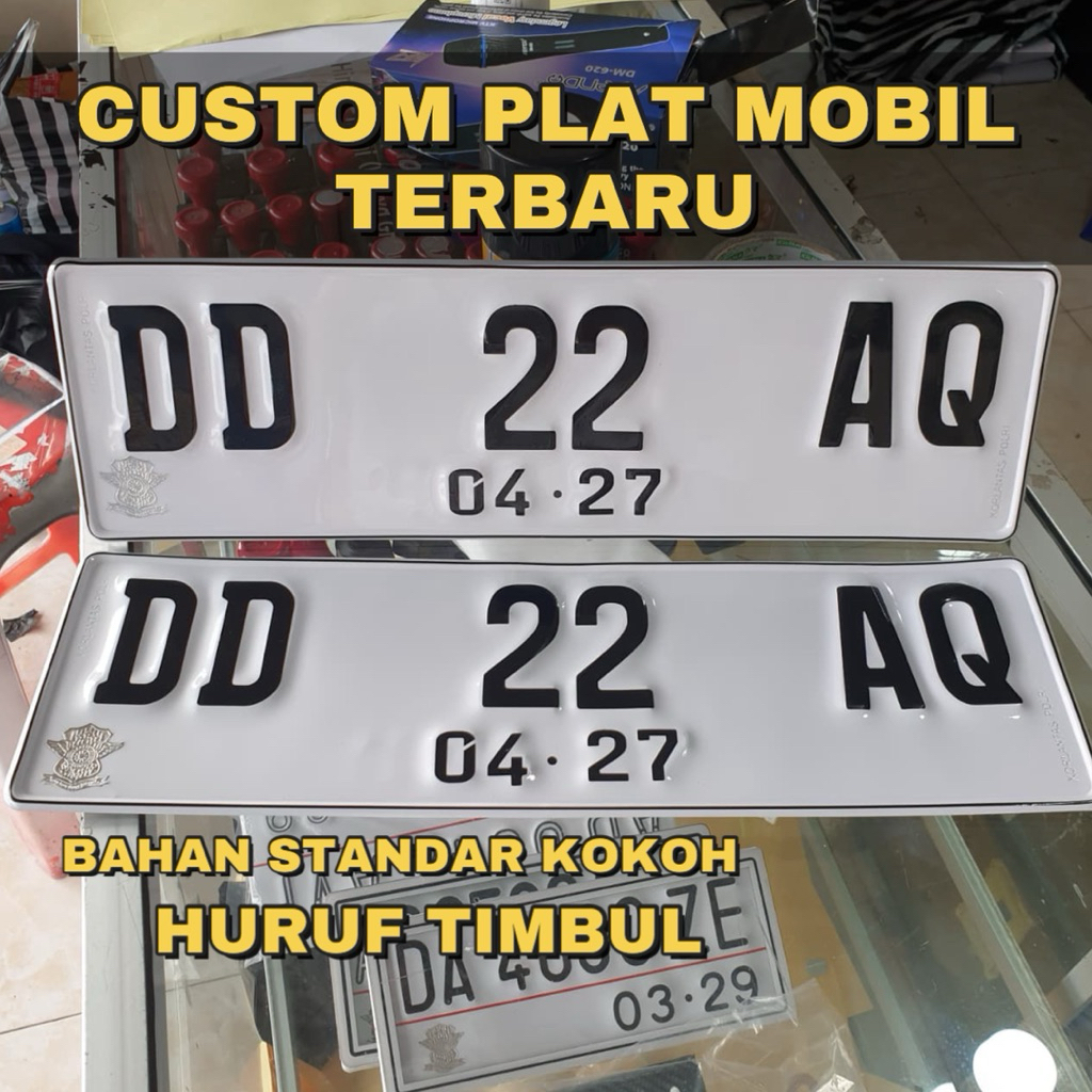 Plat Mobil Custom