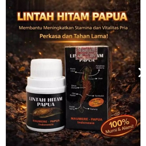 { privasi aman } Minyak Lintah Hitam Papua Asli 100% Original Minyak Herbal Minyak Lintah Papua Trad