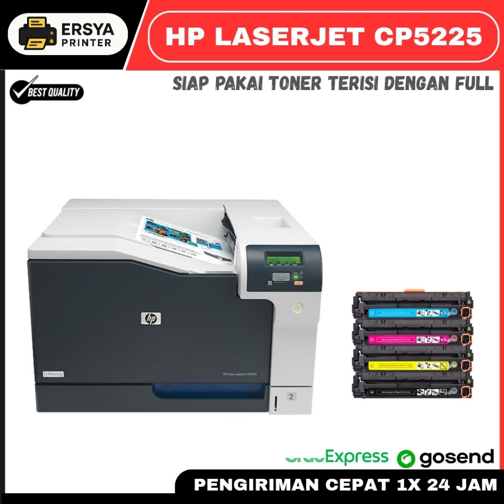 Printer A3 Hp Color laserjet Cp5225 Printer Laser Color a3