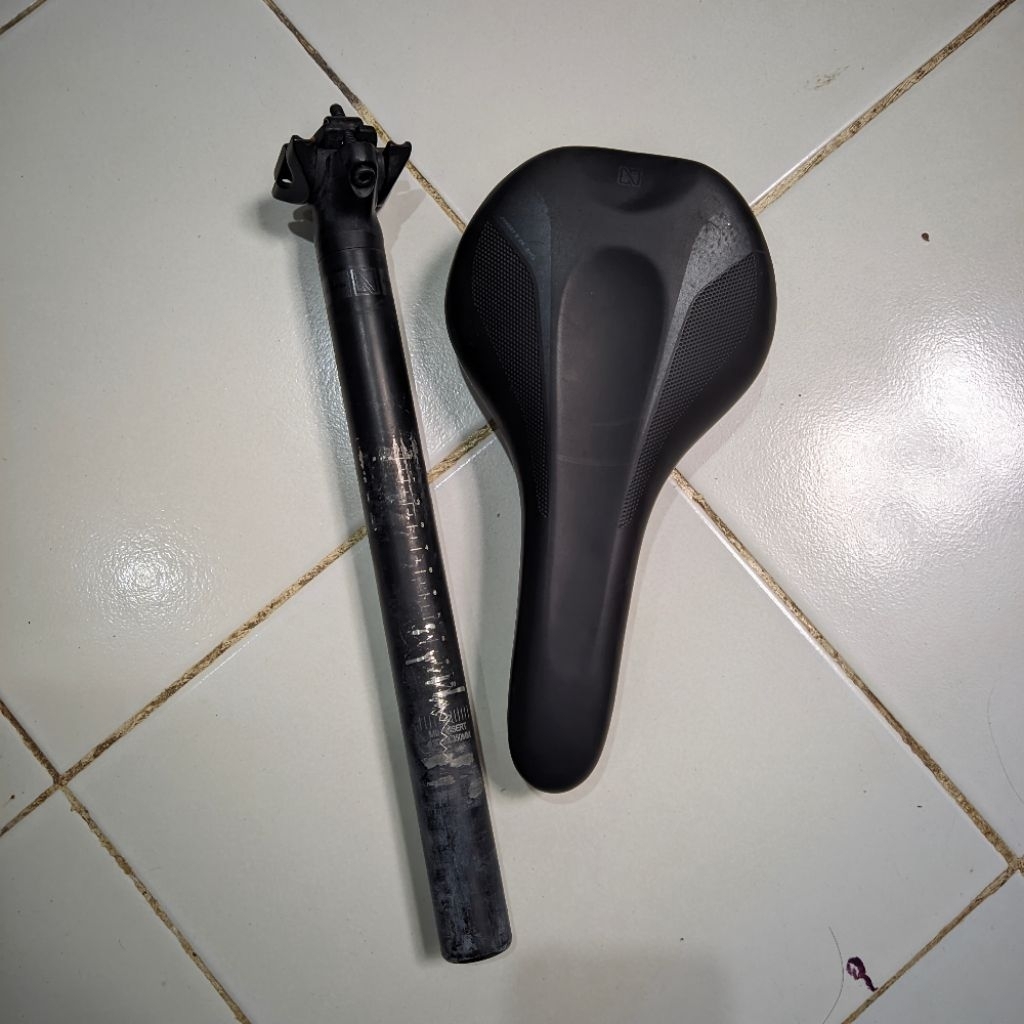 Sadle sadel jok dan seatpost nautilus copotan united clovis