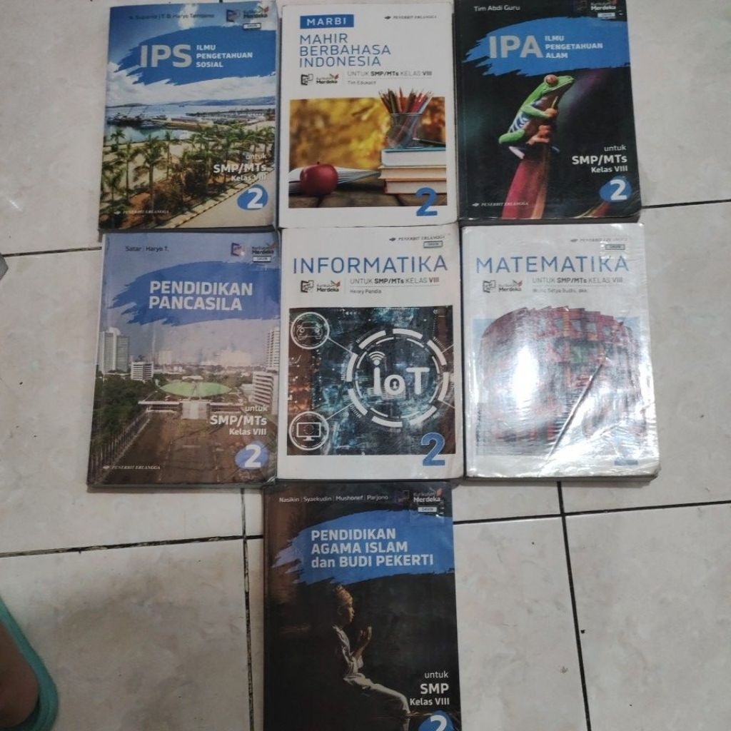 Buku Erlangga utk kelas 8