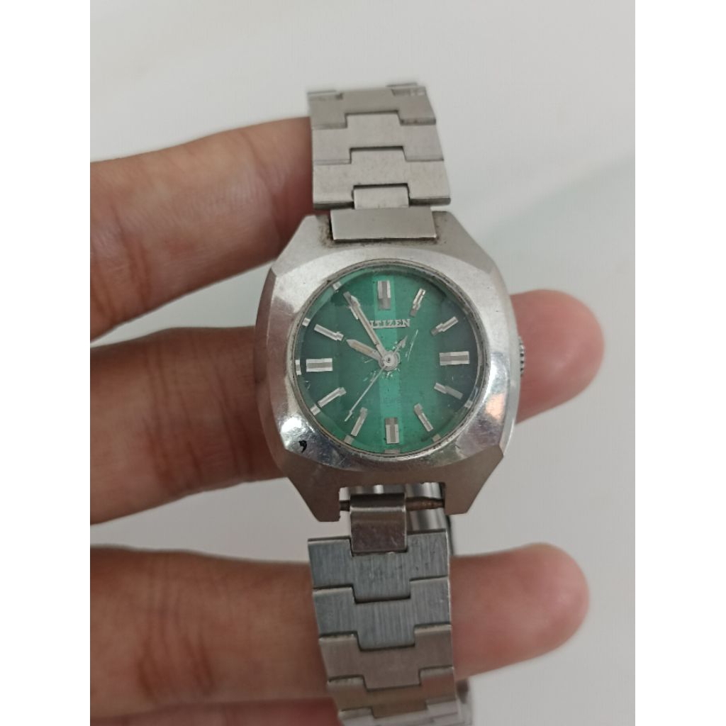 jam citizen cewek manual vintage