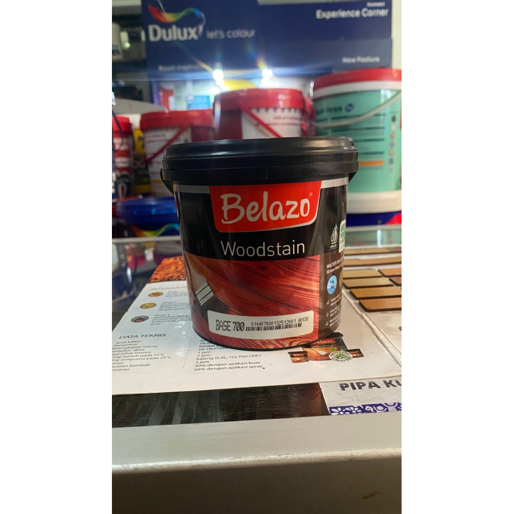 POLYTUR / WOODSTAIN BELAZO Kemasan 1 Liter