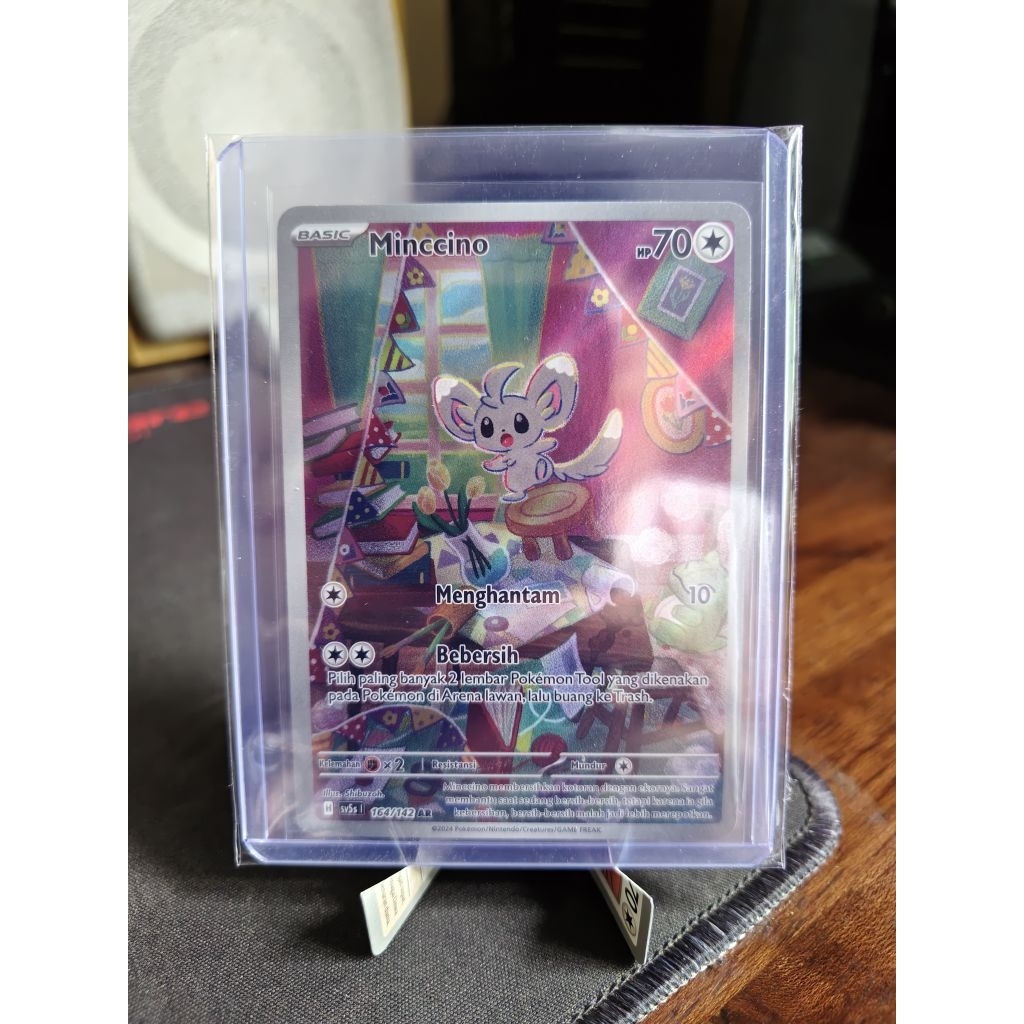 Pokemon Minccino Cinccino ID PARADOKS ANDALAN SET