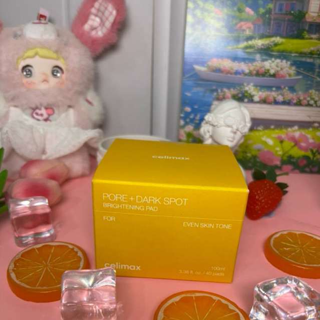 New/baru, celimax pore + dark spot brightening pads