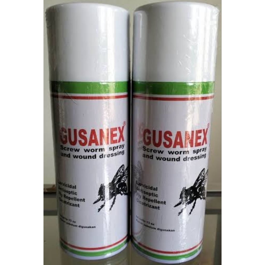 GUSANEX SPRAY DICODINE OBAT LUKA HEWAN ANTI LALAT TERNAK SAPI KAMBING DOMBA