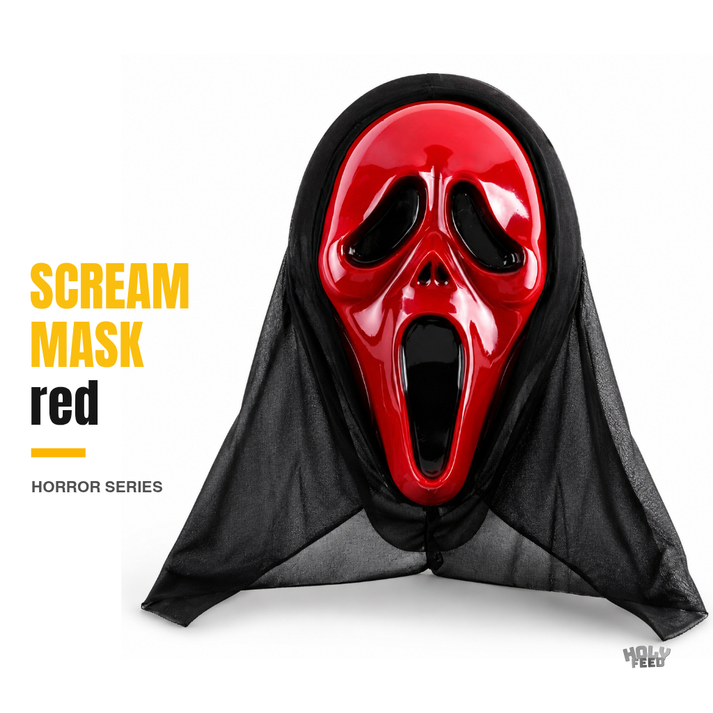 Topeng Scream Halloween Topeng Hantu Ghost Face Mask