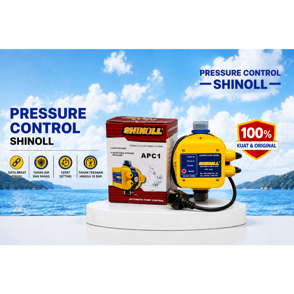 APC Automatic Pressure Control / Otomatis Pompa Air APC SHINOLL