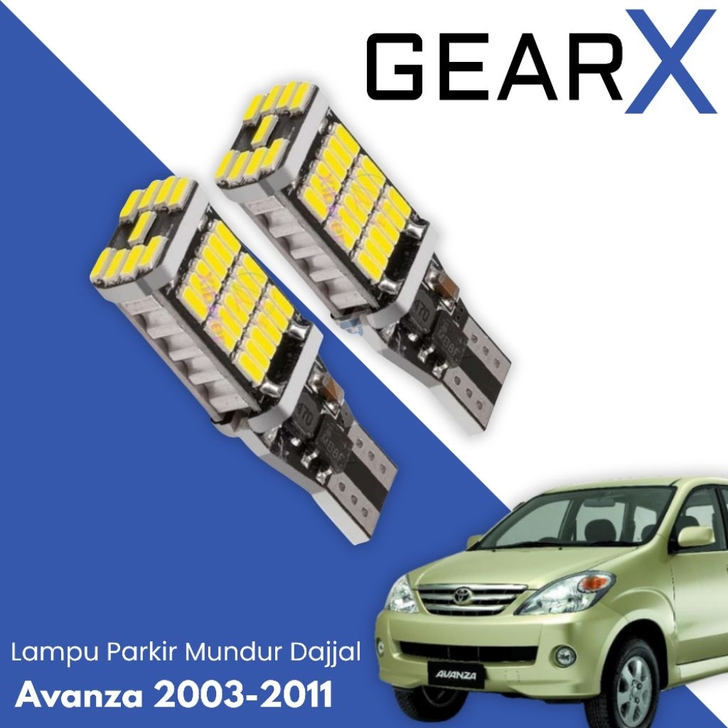 Lampu Parkir Mundur Avanza 2003-2011 21Watt Super Putih Garansi 1 Tahun PnP Toyota