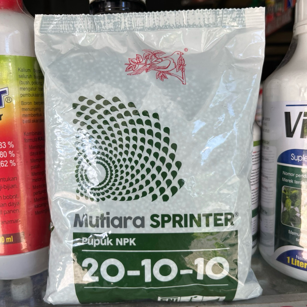 Pupuk npk mutiara sprinter kemasan pabrik 1kg