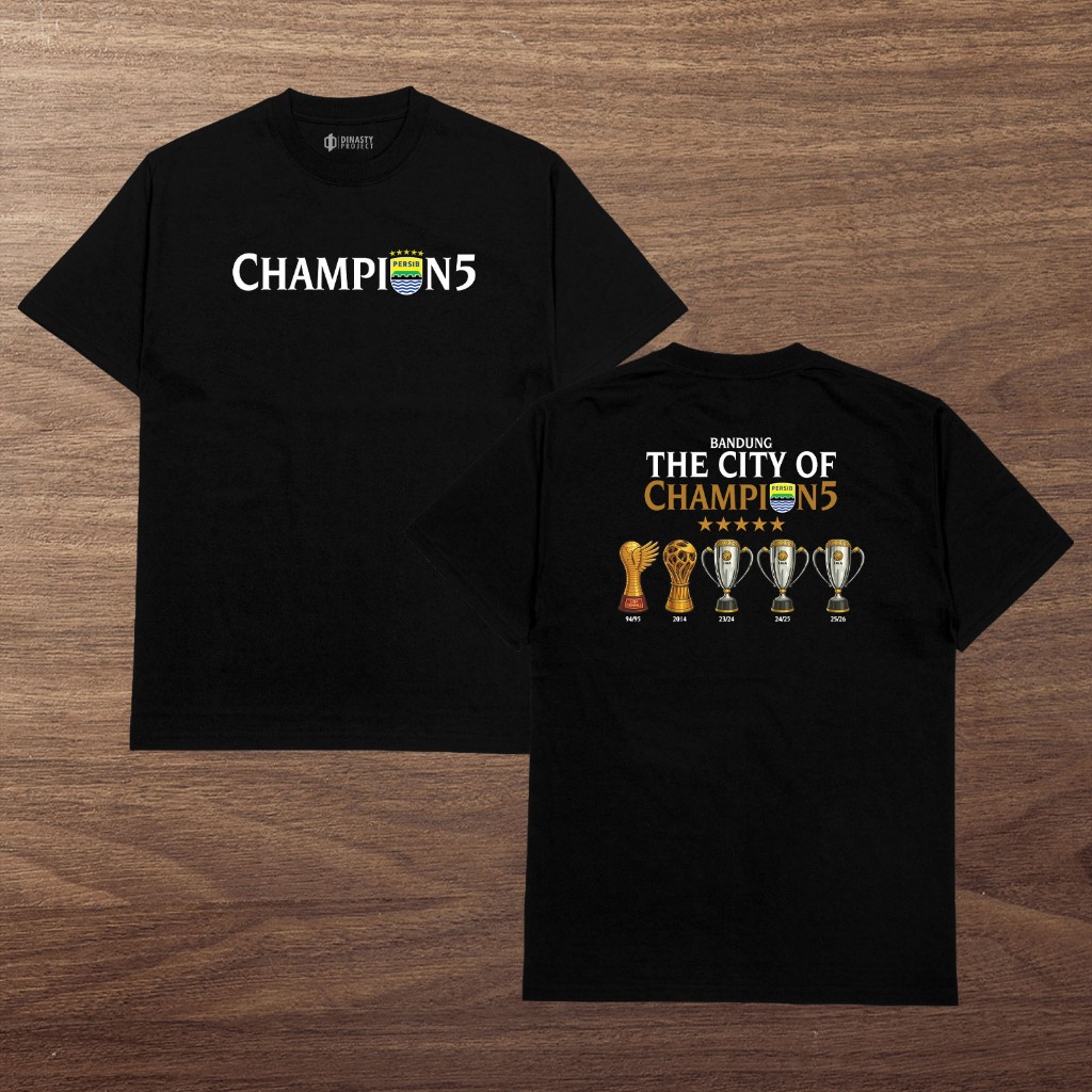 Dinasty Project - Kaos BANDUNG KOTA JUARA - Persib Juara