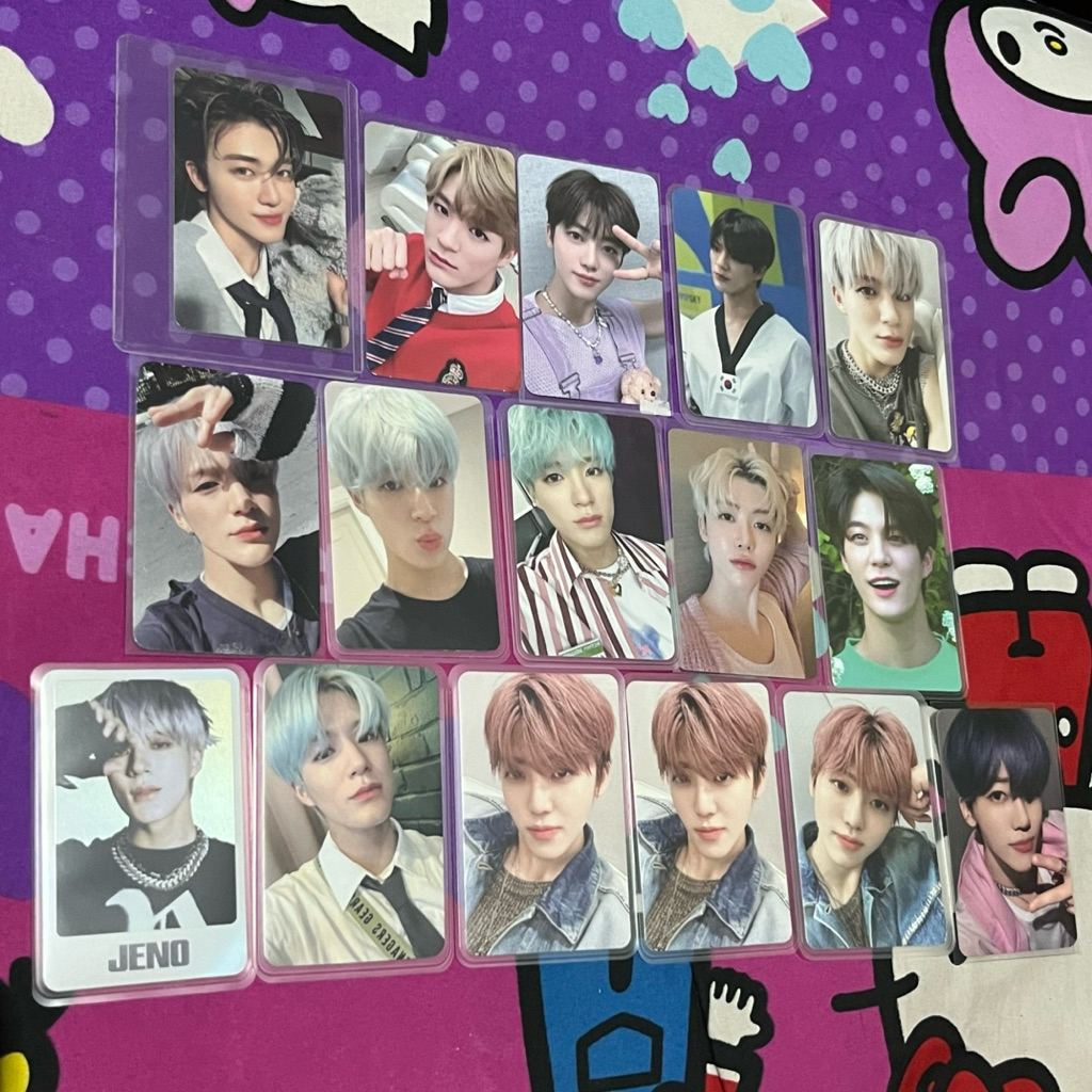 [READ DESK] TAKE ALL PHOTOCARD HD JENO JAEMIN GYM NABON SUMPIT ALU KIPAS ISTJ