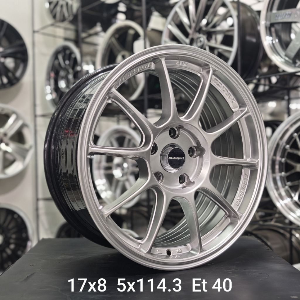 Velg Wedssport Tc105x R17 Pcd 5x114.3 Lebar 8 Et 40