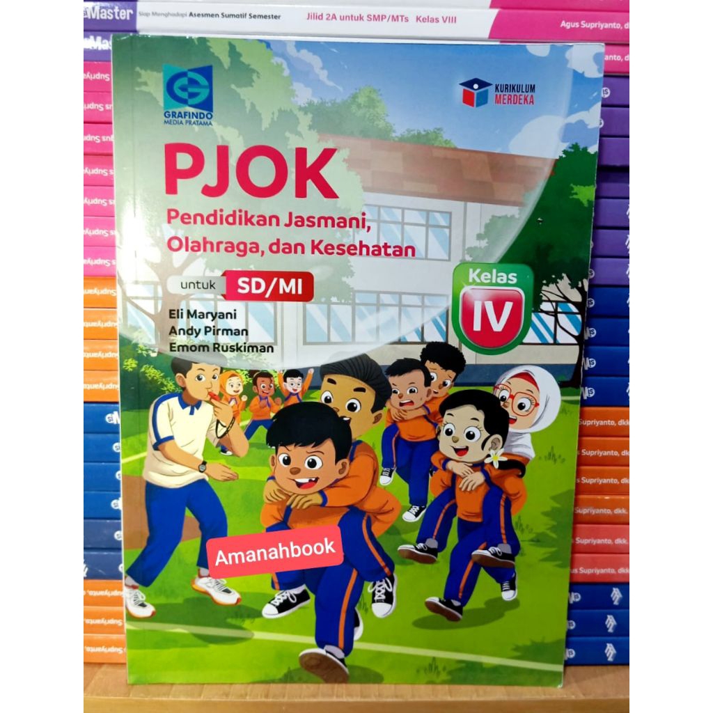 Buku PJOK SD Kelas 4 Kurikulum Merdeka Grafindo